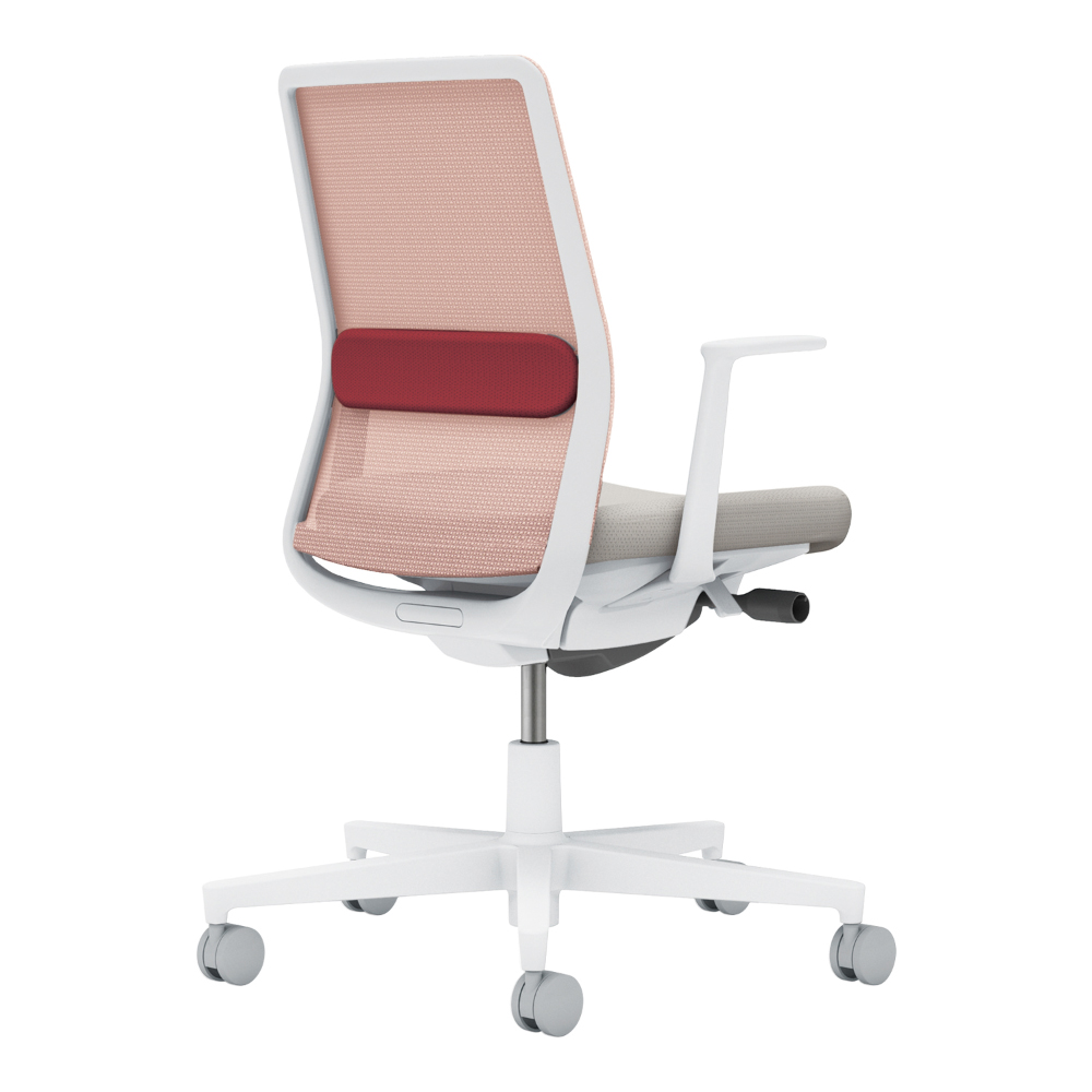 背：アッシュピンク／座：ライトグレー／ランバー：パーシアンレッド