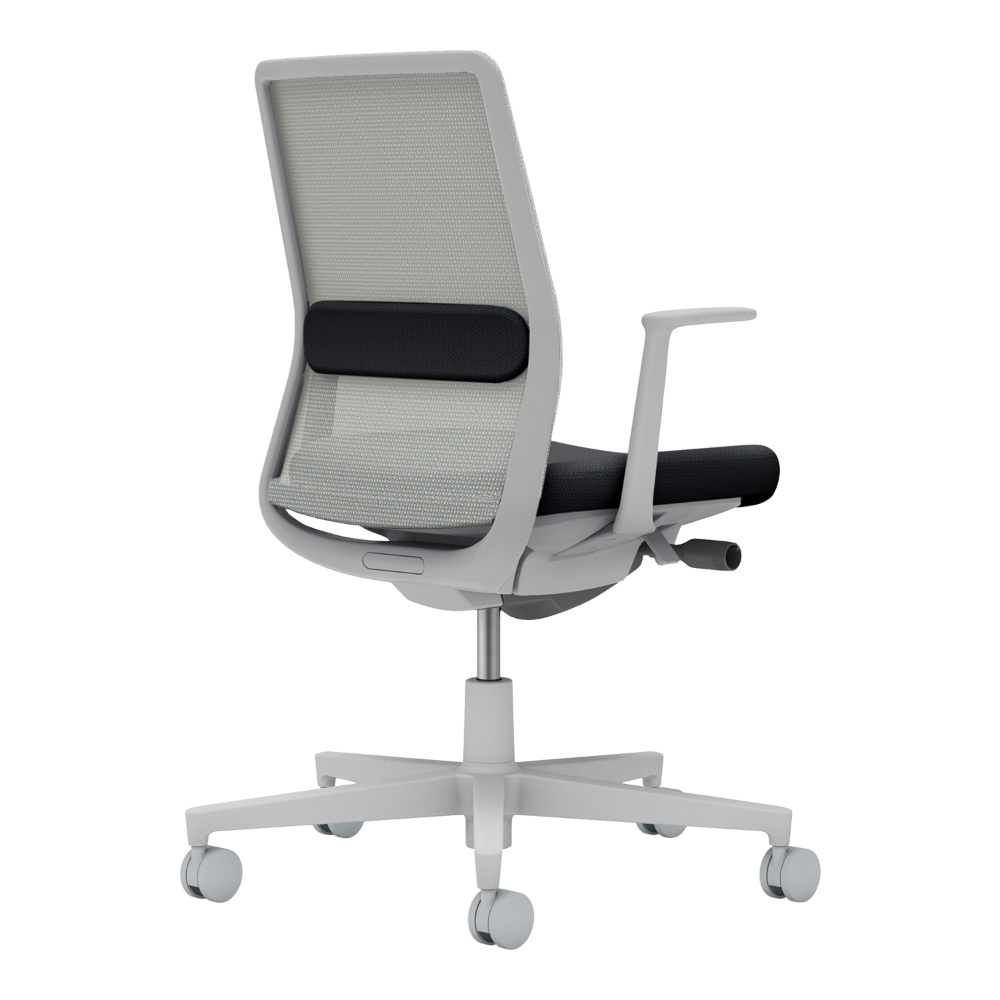 背：ライトグレー／座・ランバー：ブラック