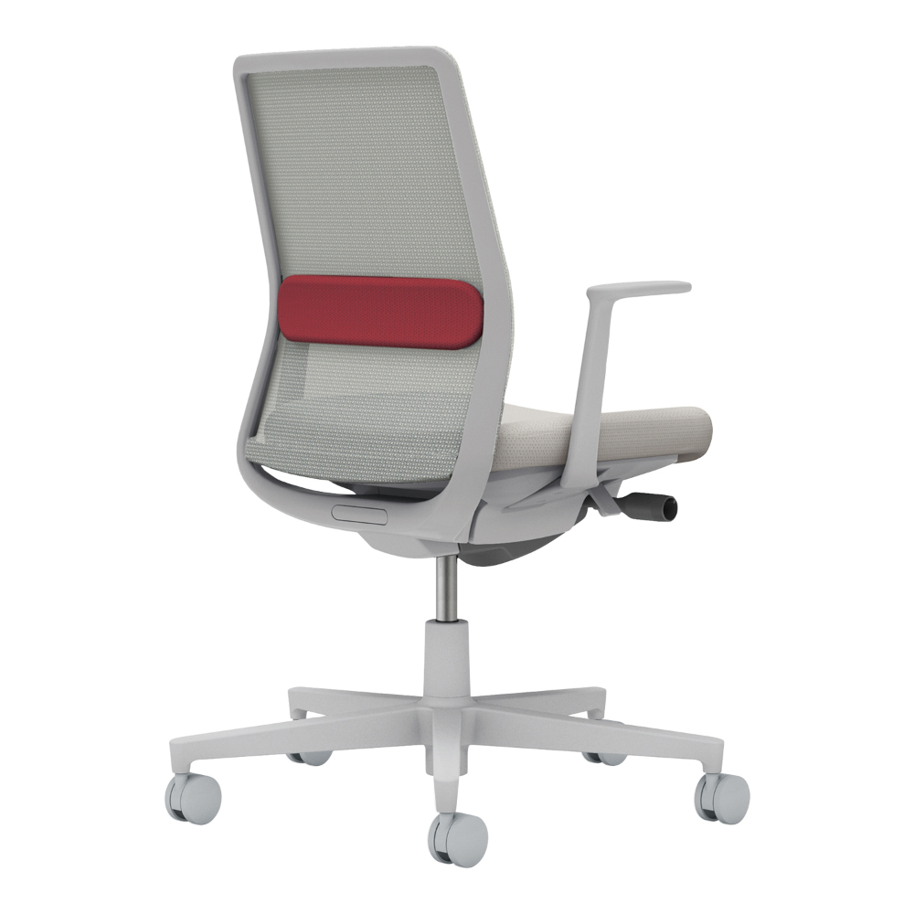 背座：ライトグレー／ランバー：パーシアンレッド