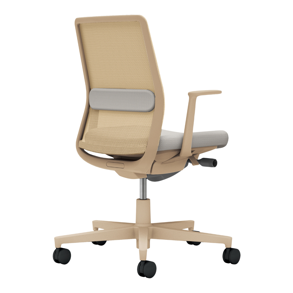 背:ソフトベージュ/座・ランバー:ライトグレー