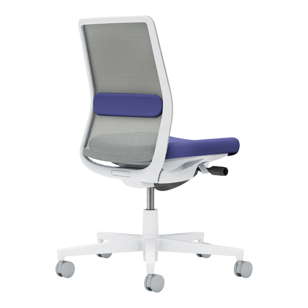 背：ライトグレー／座・ランバー： ディープパープル