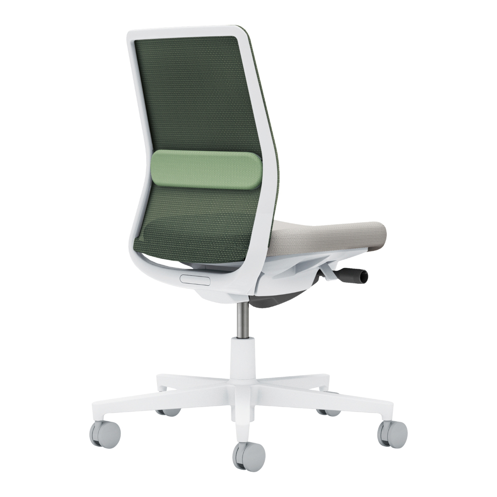 背：ディープグリーン／座：ライトグレー／ランバー：パウダーミント