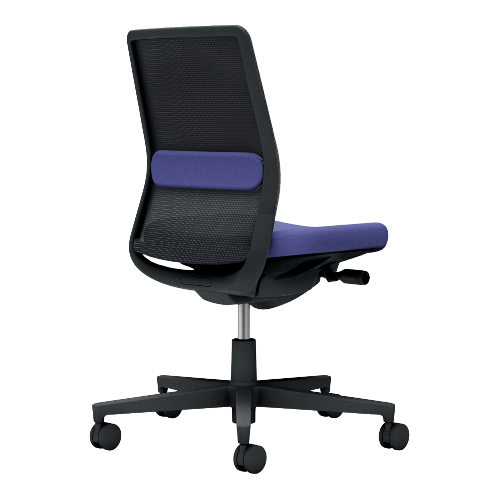 背：ブラック／座・ランバー： ディープパープル