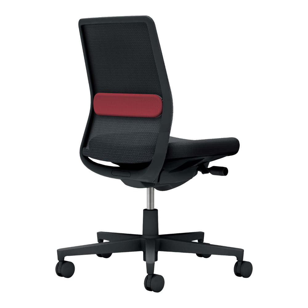 背座：ブラック／ランバー：パーシアンレッド