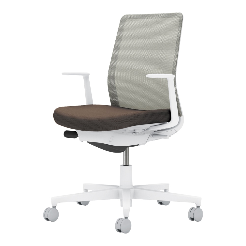 背：ライトグレー／座：ダークグレージュ