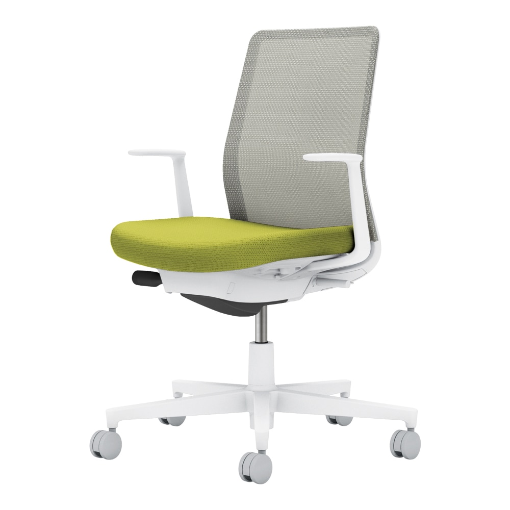 背：ライトグレー／座：ライトオリーブ