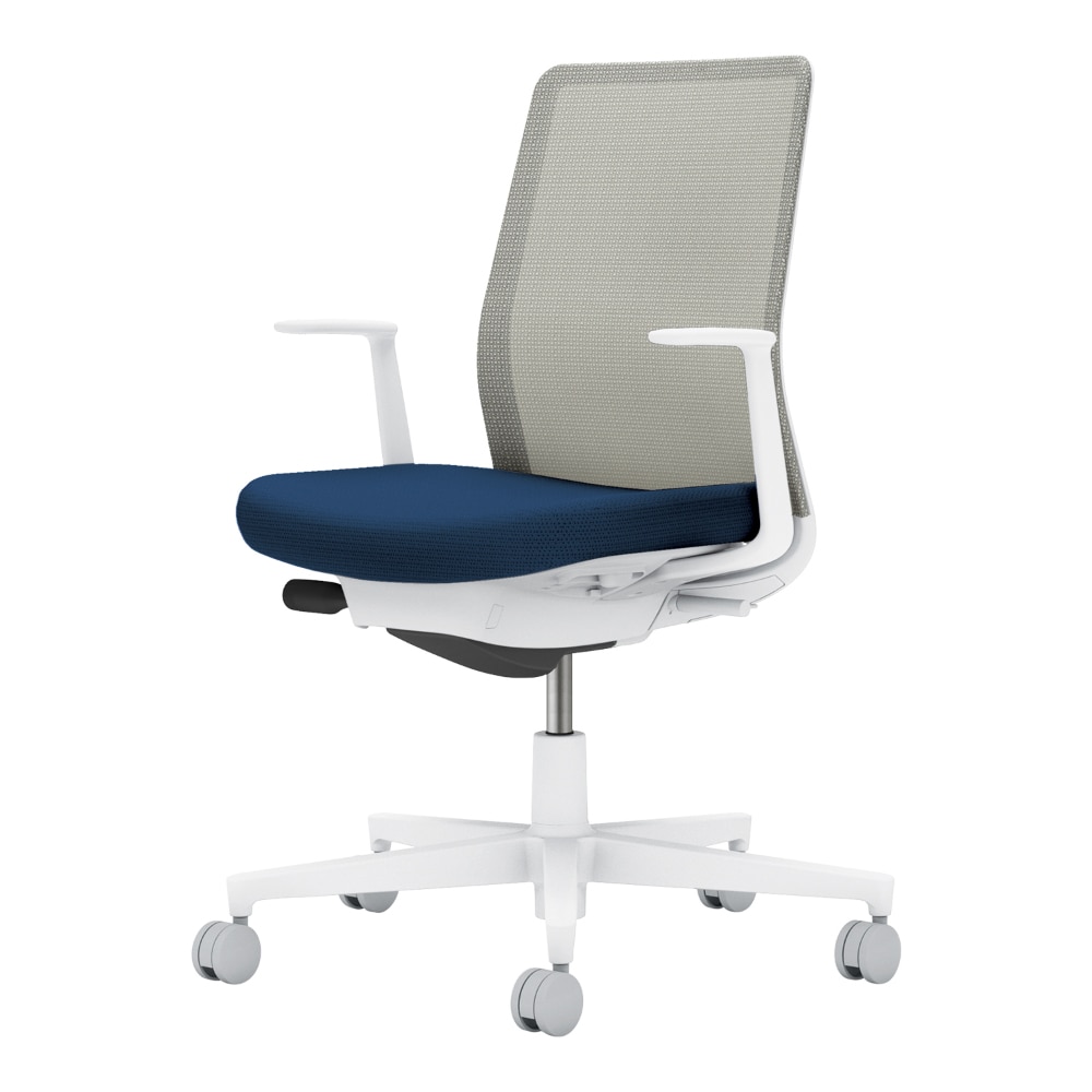 背：ライトグレー／座：ネイビー