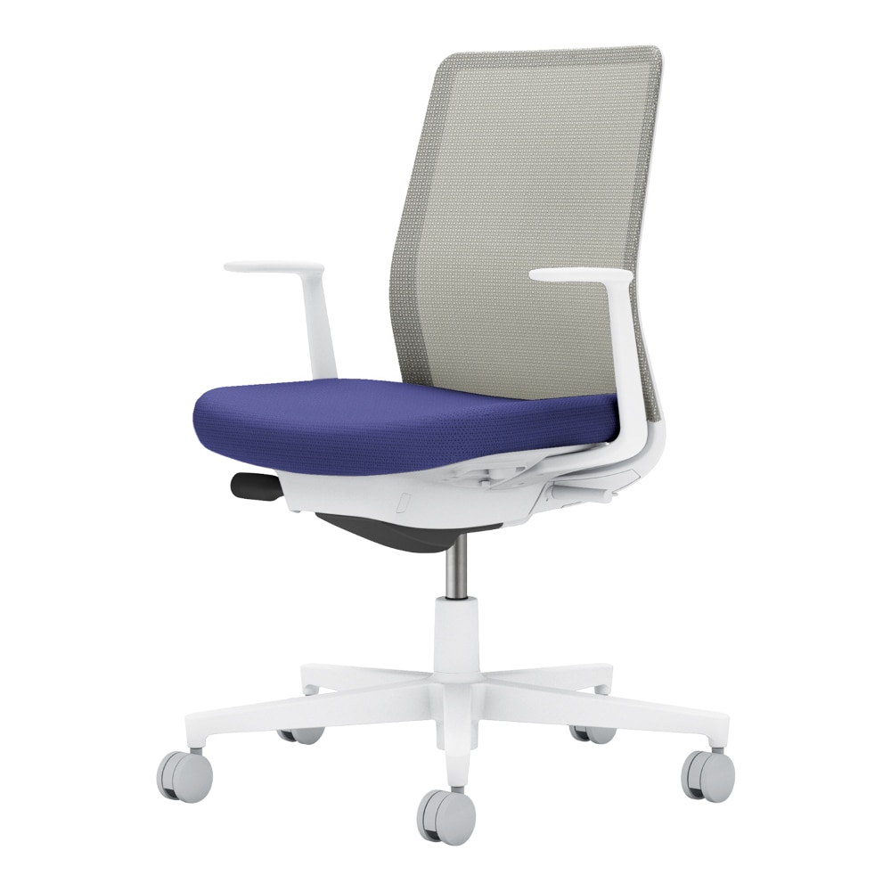 背：ライトグレー／座：ディープパープル