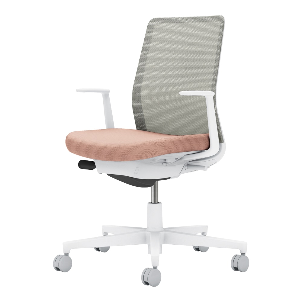 背:ライトグレー/座:アッシュピンク