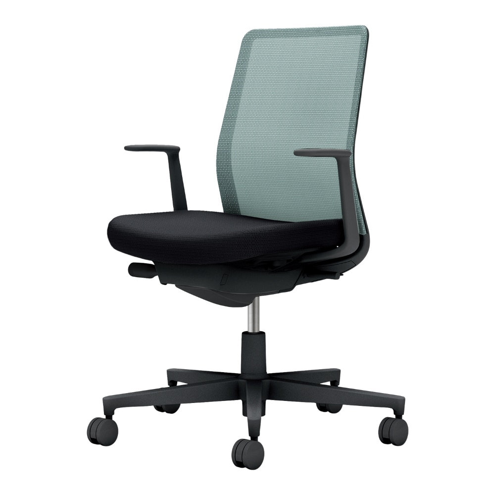 背：アッシュターコイズ／座：ブラック