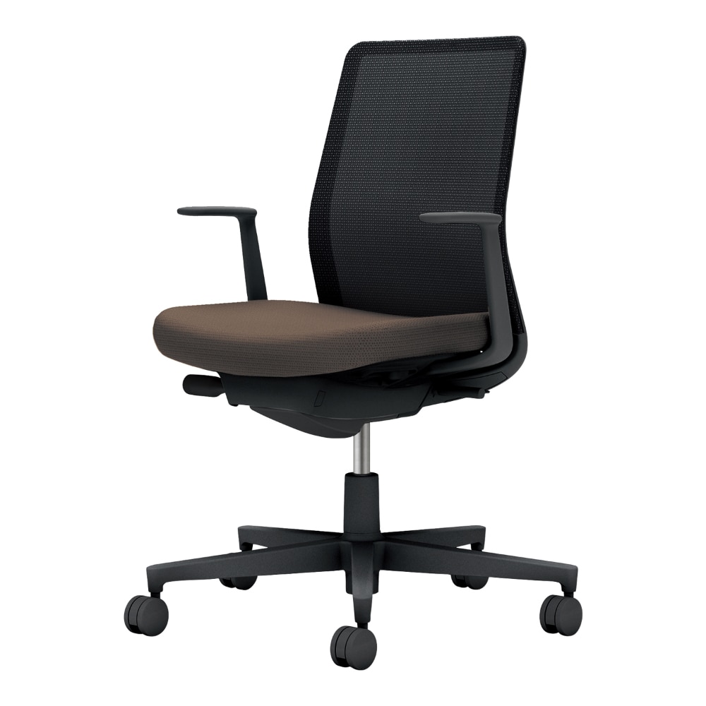 背：ブラック／座：ダークグレージュ