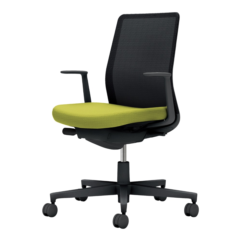 背：ブラック／座：ライトオリーブ