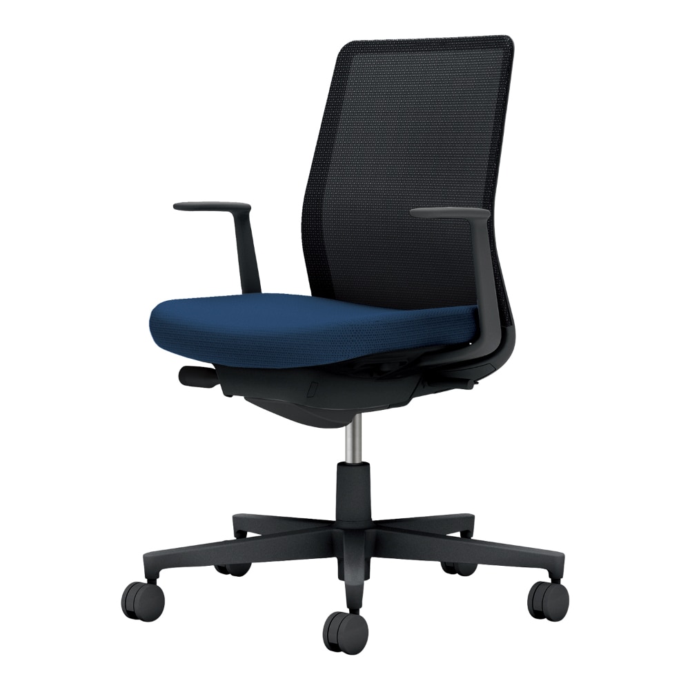 背：ブラック／座：ネイビー