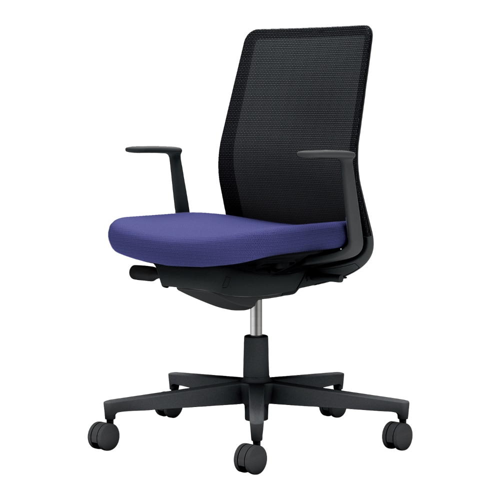 背：ブラック／座：ディープパープル