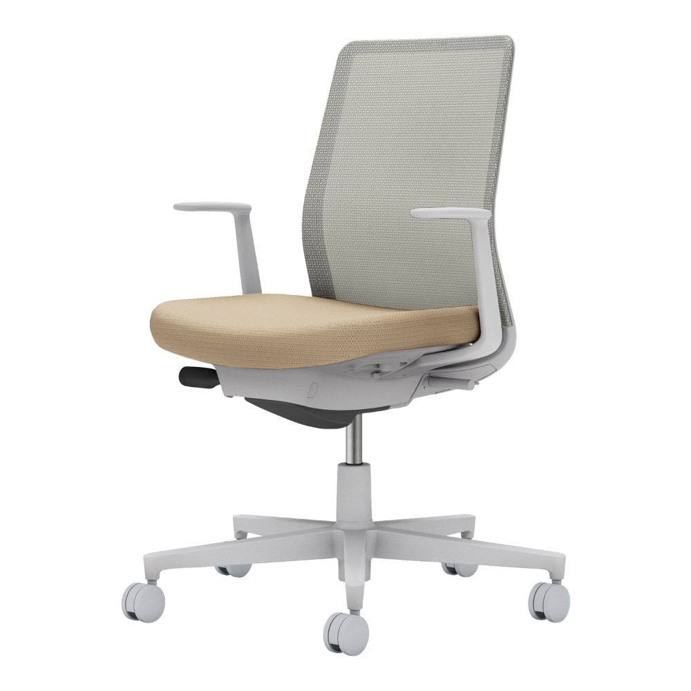 背：ライトグレー／座：ソフトベージュ