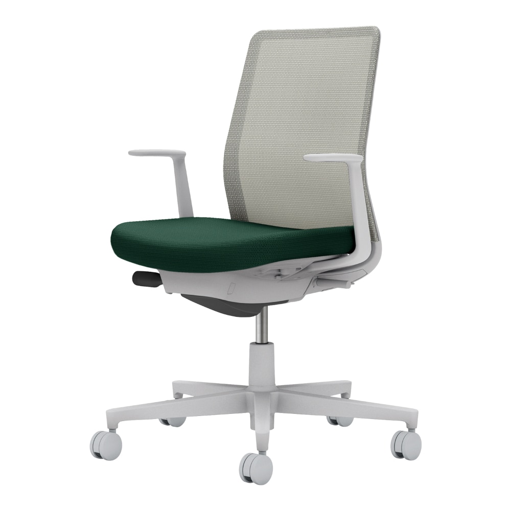 背：ライトグレー／座：ディープグリーン