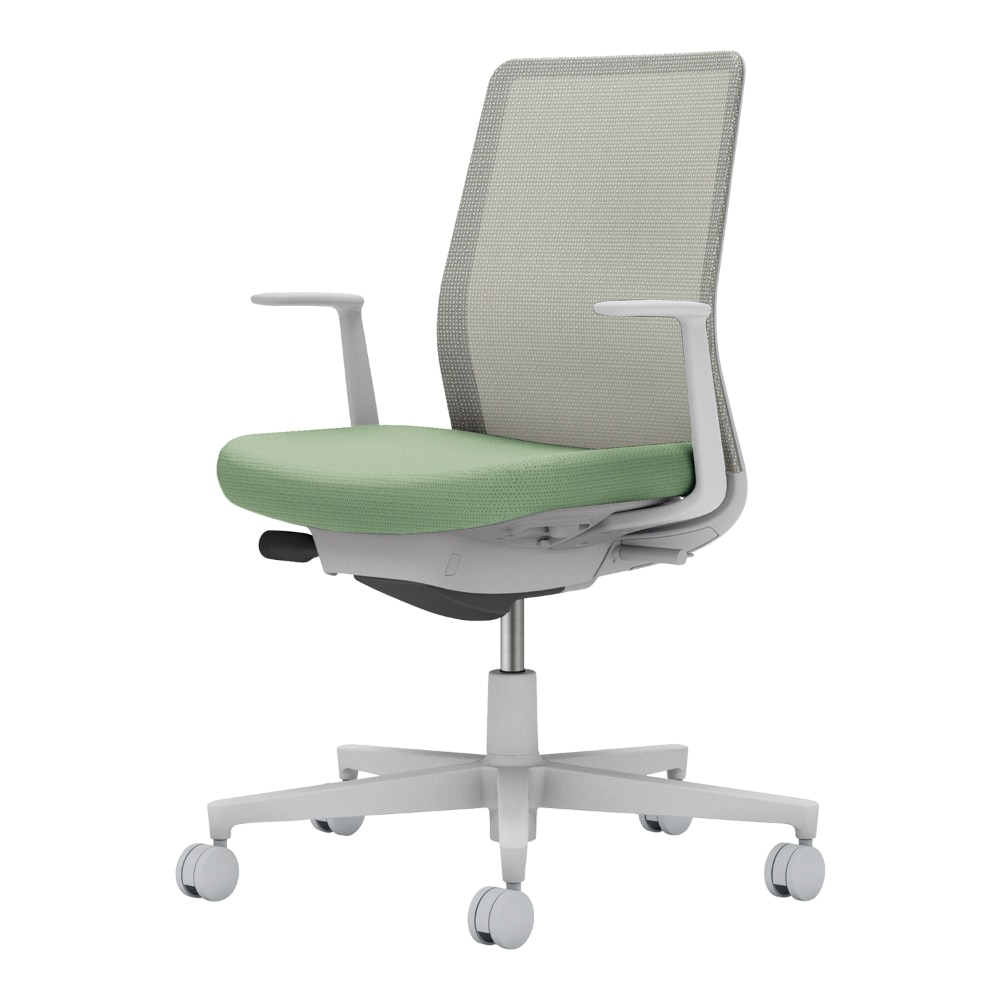 背：ライトグレー／座：パウダーミント