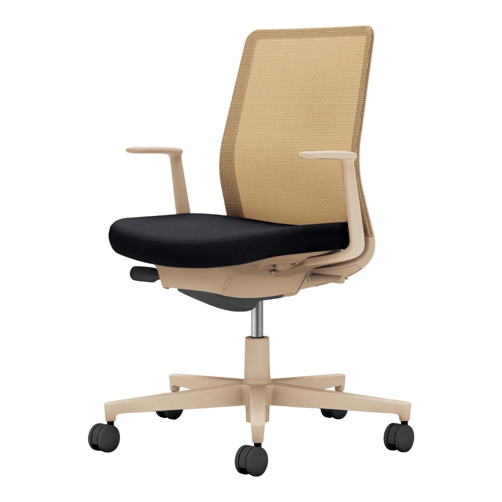 背：ソフトベージュ／座：ブラック