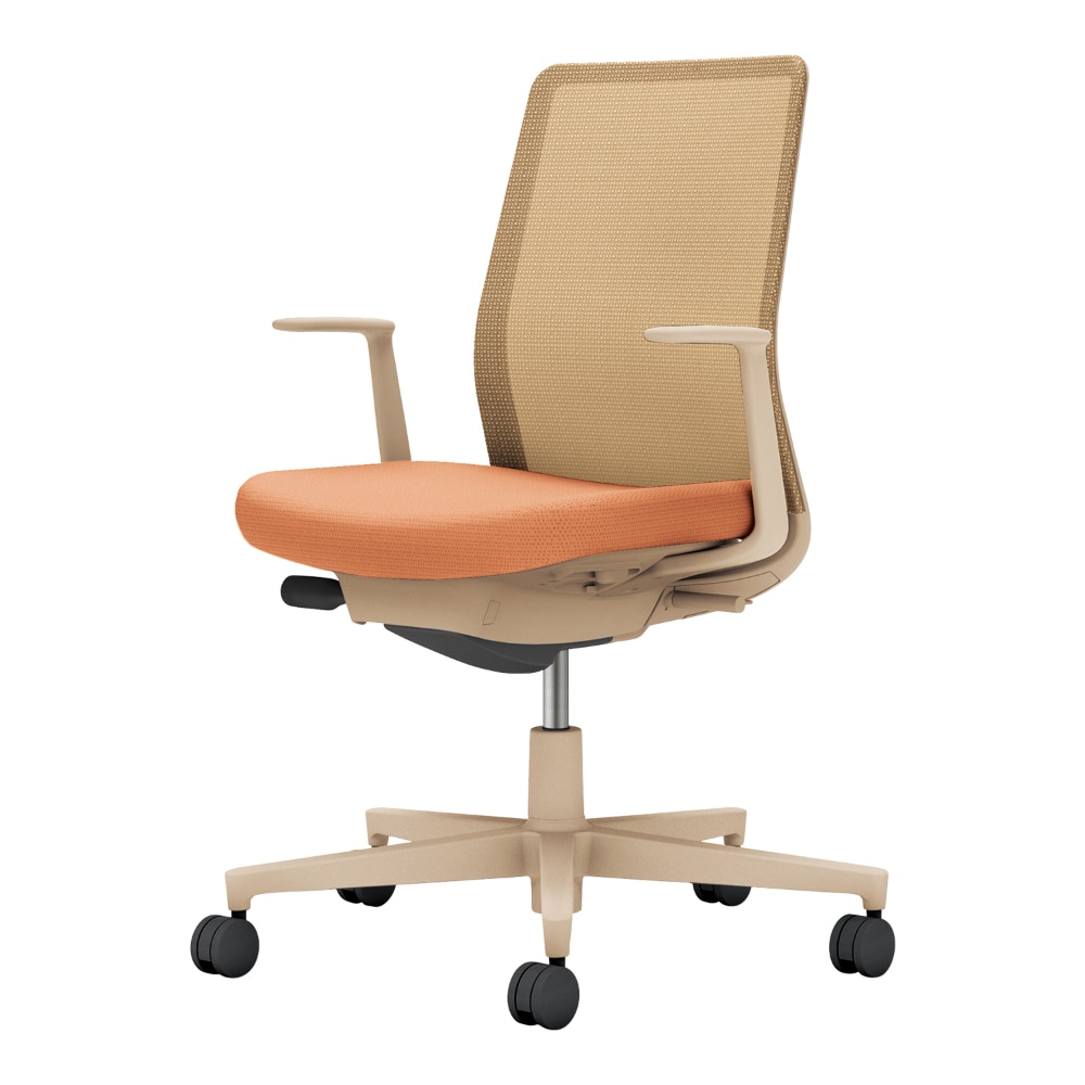 背：ソフトベージュ／座：ペールテラコッタ