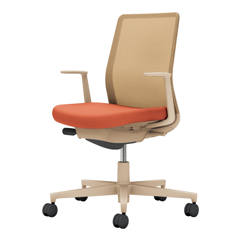 背：ソフトベージュ／座：ソフトテラコッタ