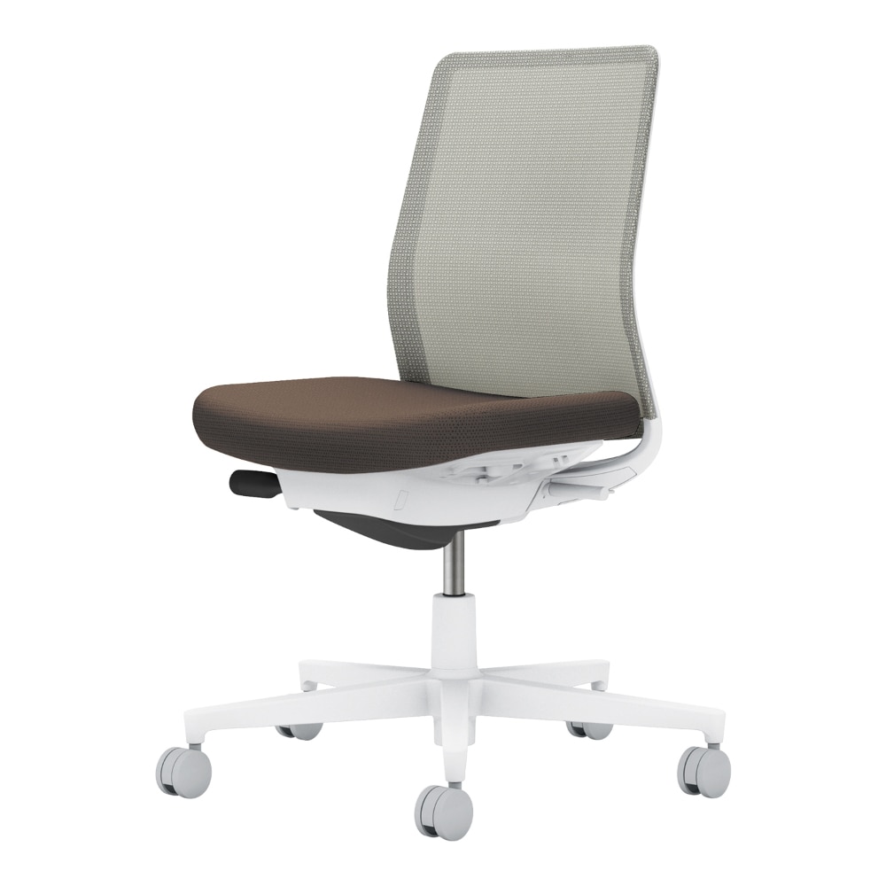 背：ライトグレー／座：ダークグレージュ