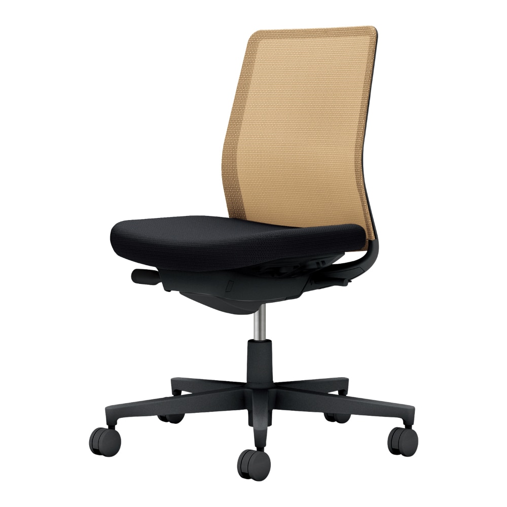 背：ソフトベージュ／座：ブラック