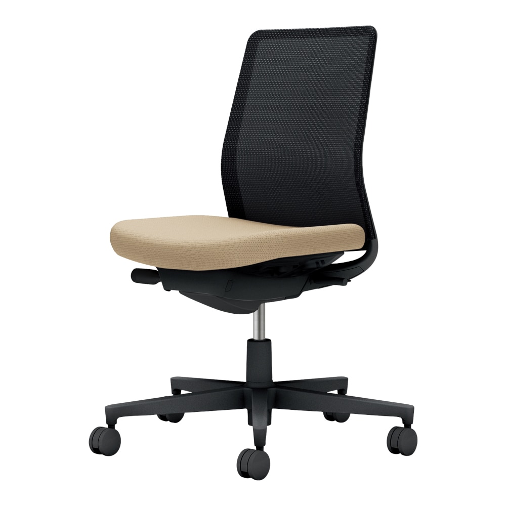 背：ブラック／座：ソフトベージュ