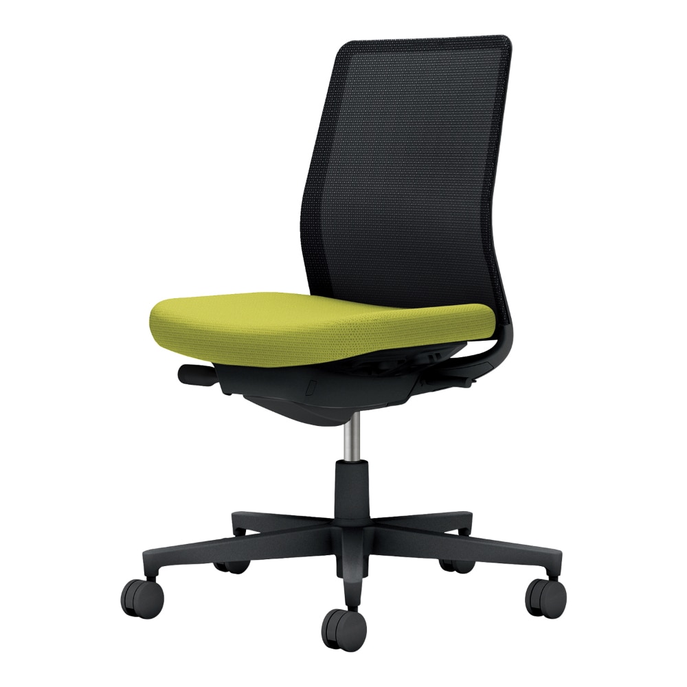 背：ブラック／座：ライトオリーブ