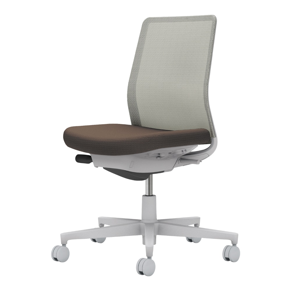 背：ライトグレー／座：ダークグレージュ