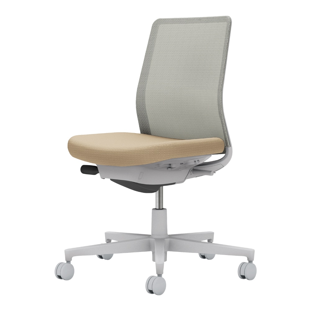 背：ライトグレー／座：ソフトベージュ