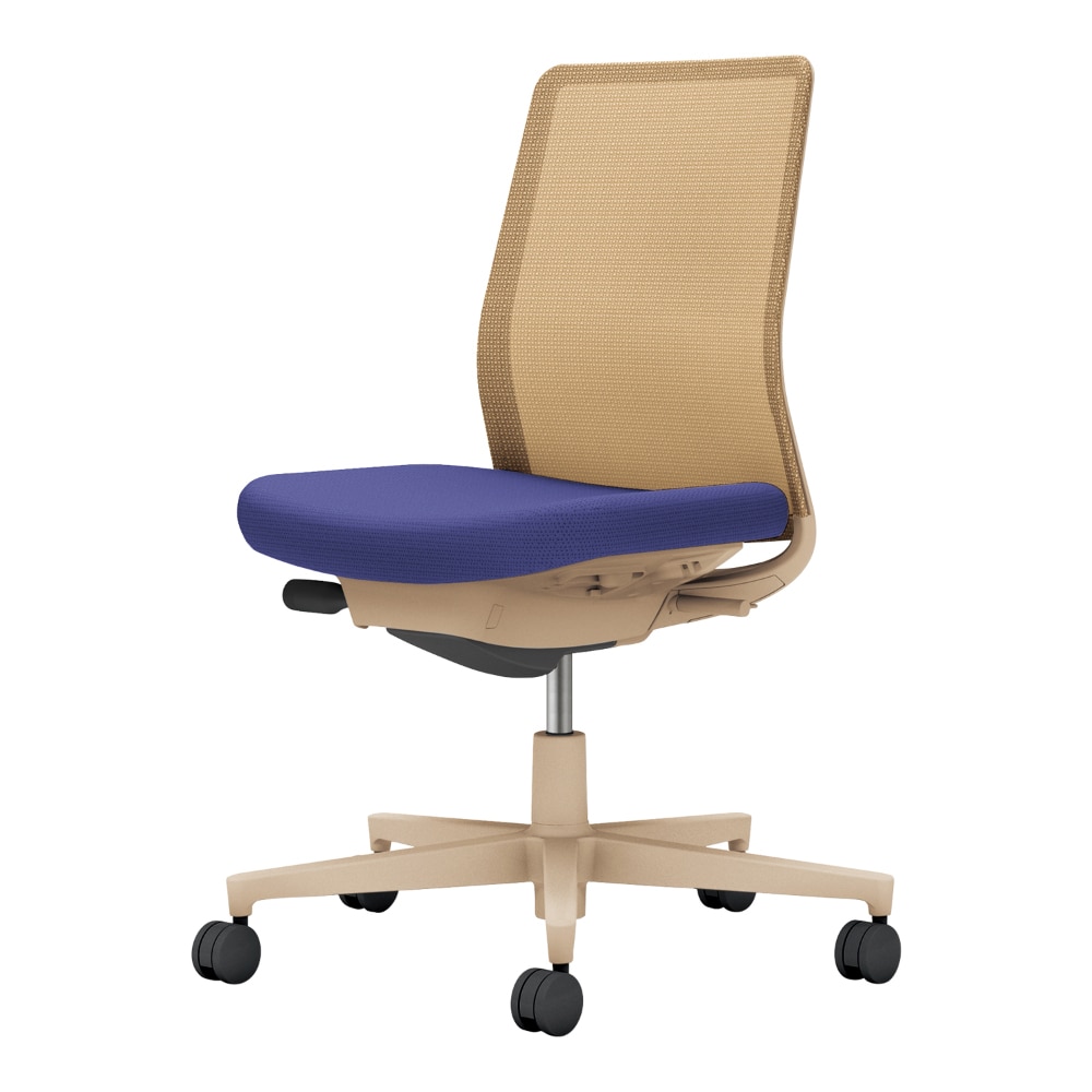 背：ソフトベージュ／座：ディープパープル