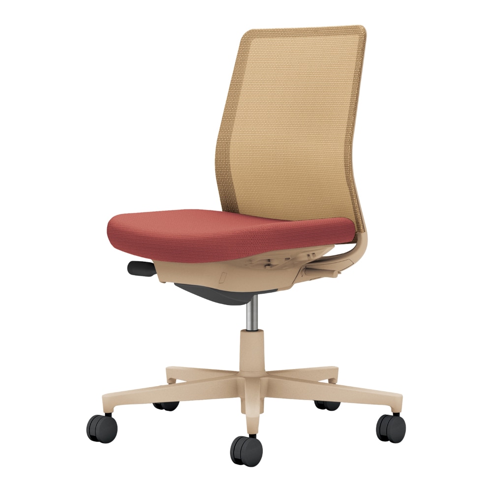 背：ソフトベージュ／座：パーシアンレッド