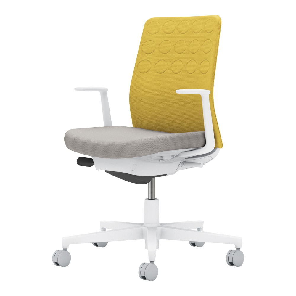 背：オリーブイエロー／座：ライトグレー