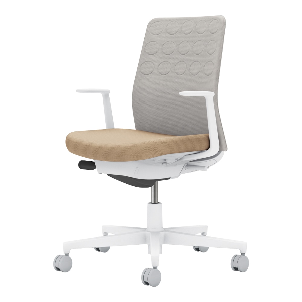 背：ライトグレー／座：ソフトベージュ