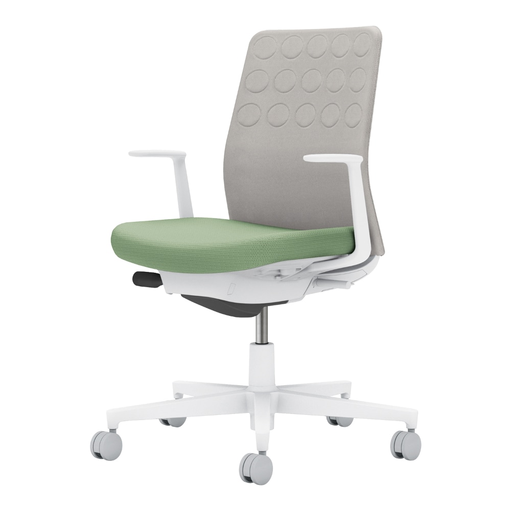 背：ライトグレー／座：パウダーミント