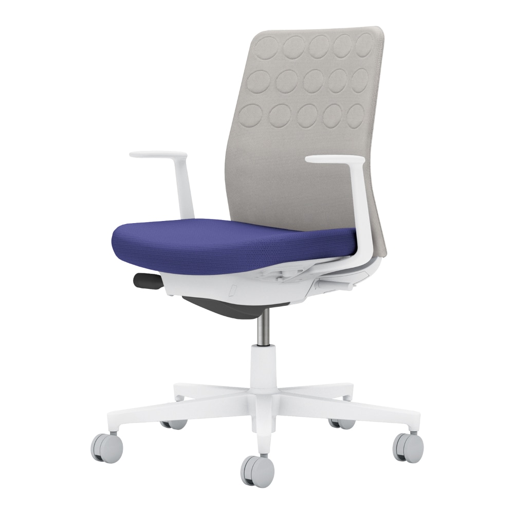 背：ライトグレー／座：ディープパープル