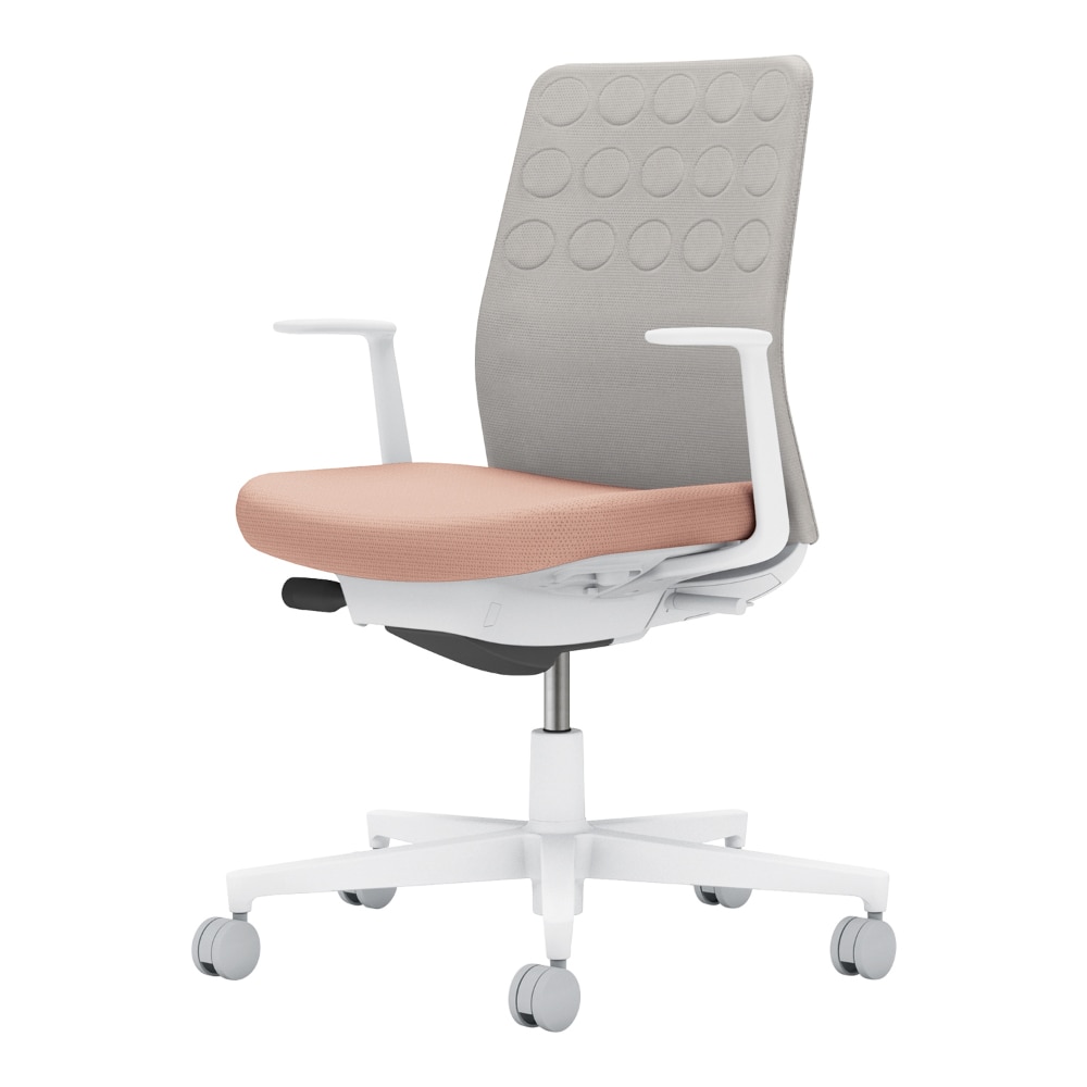 背：ライトグレー／座：アッシュピンク