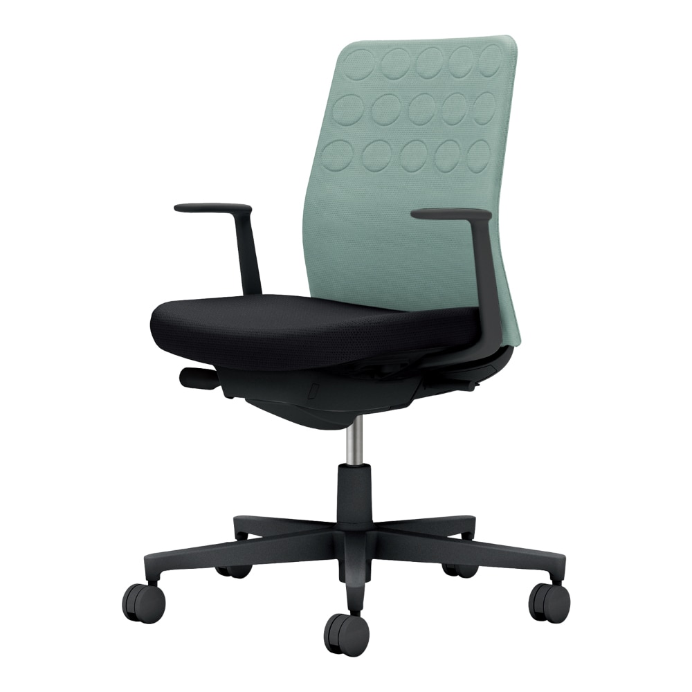 背：アッシュターコイズ／座：ブラック