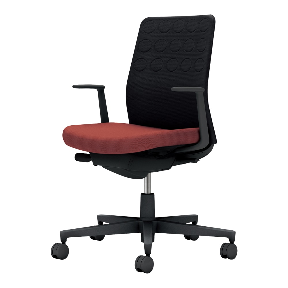 背：ブラック／座：パーシアンレッド