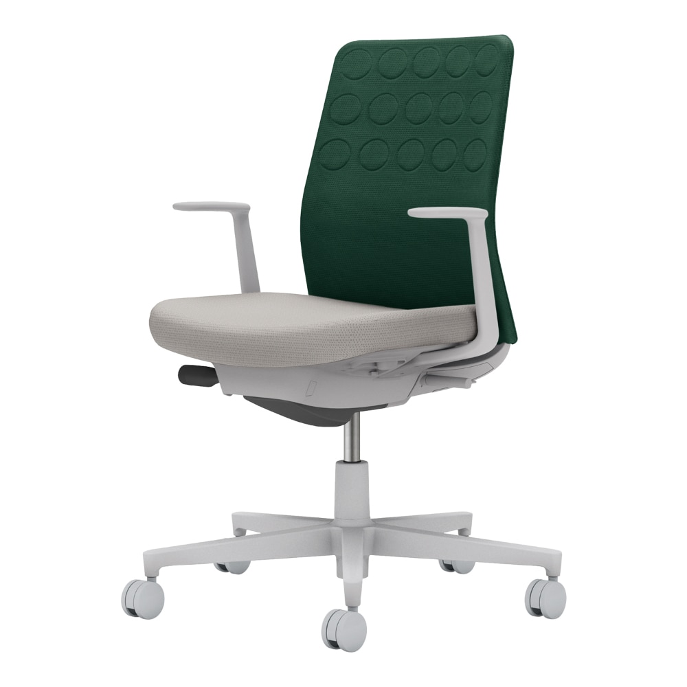 背：ディープグリーン／座：ライトグレー