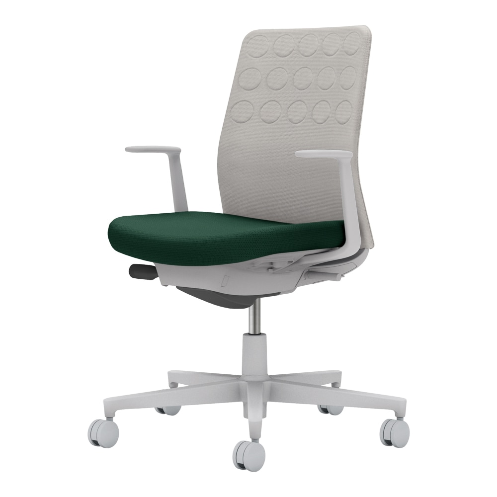 背：ライトグレー／座：ディープグリーン