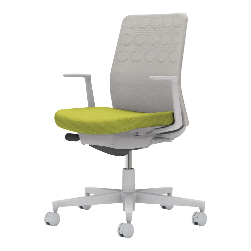 背：ライトグレー／座：ライトオリーブ