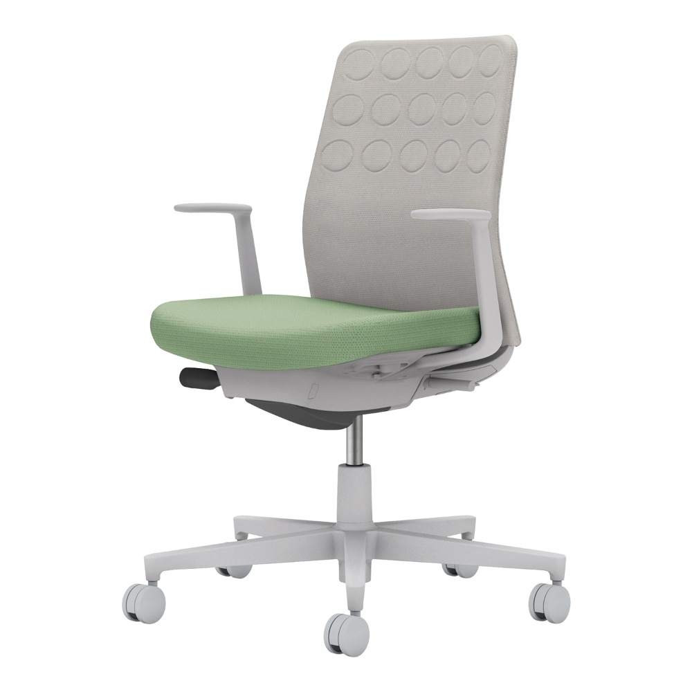 背：ライトグレー／座：パウダーミント