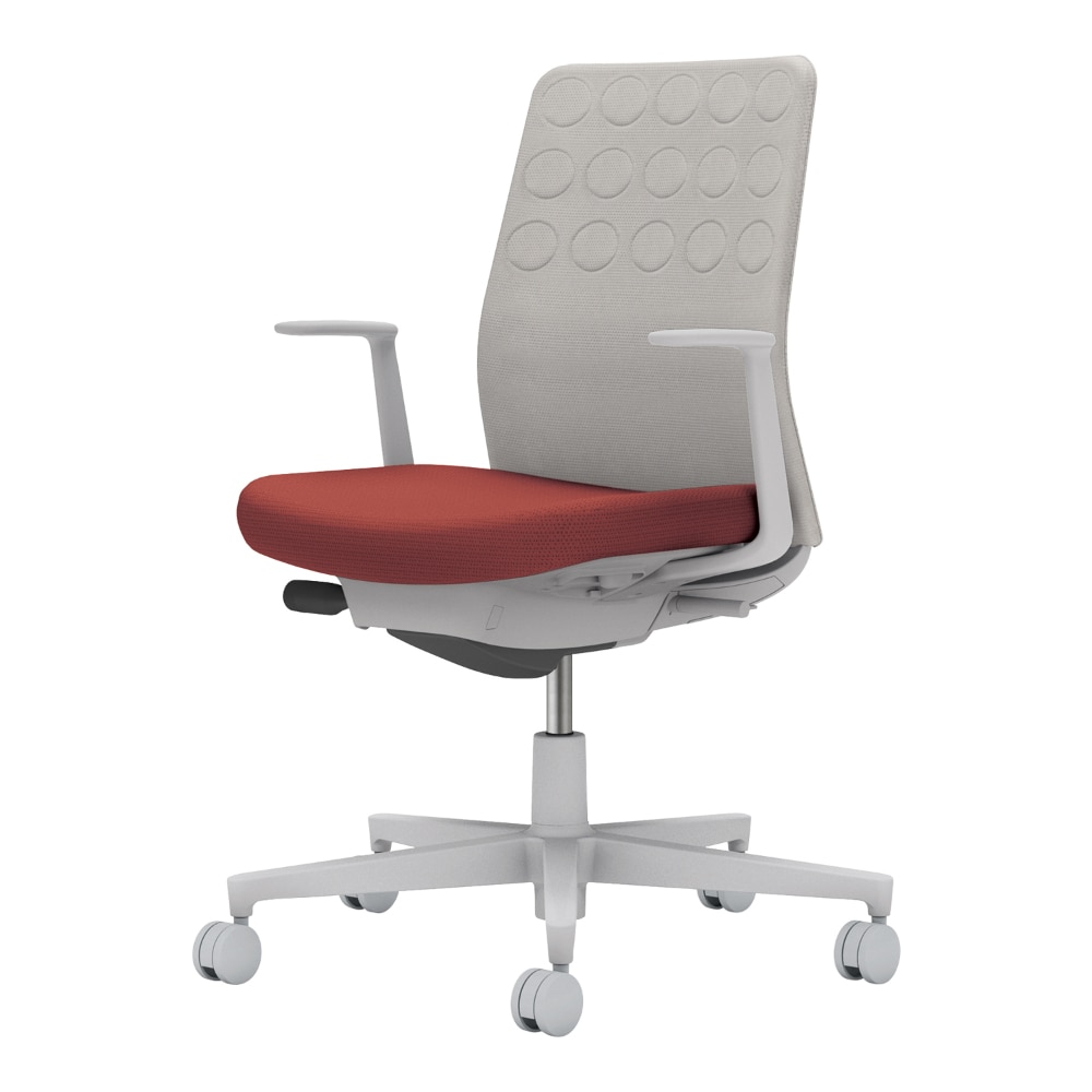 背：ライトグレー／座：パーシアンレッド