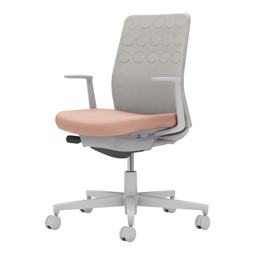 背：ライトグレー／座：アッシュピンク