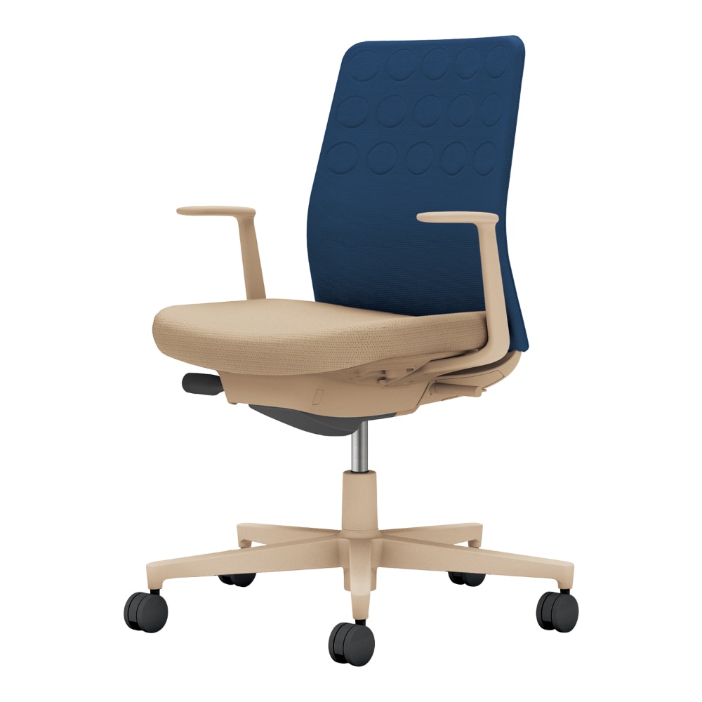 背：ネイビー／座：ソフトベージュ