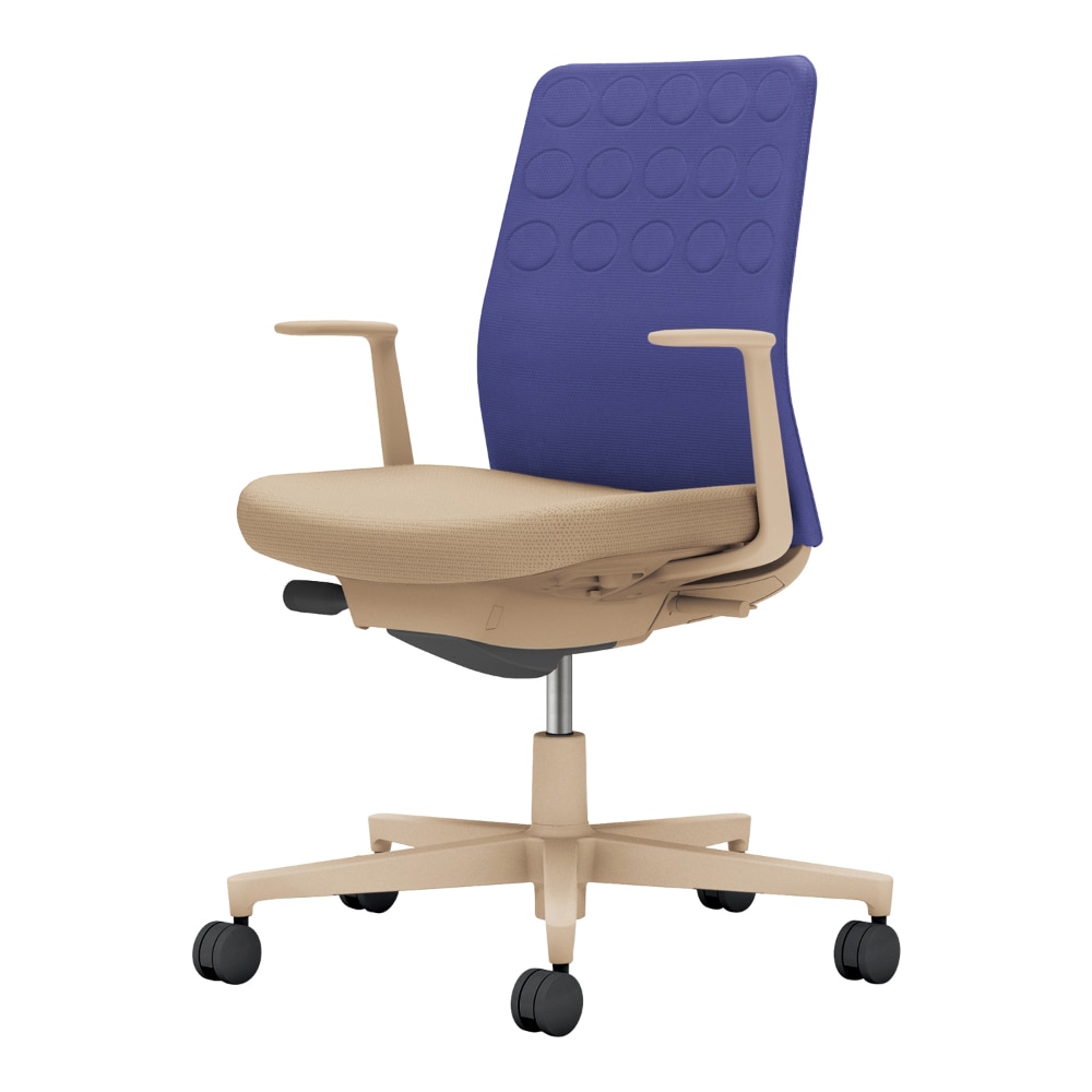 背：ディープパープル／座：ソフトベージュ