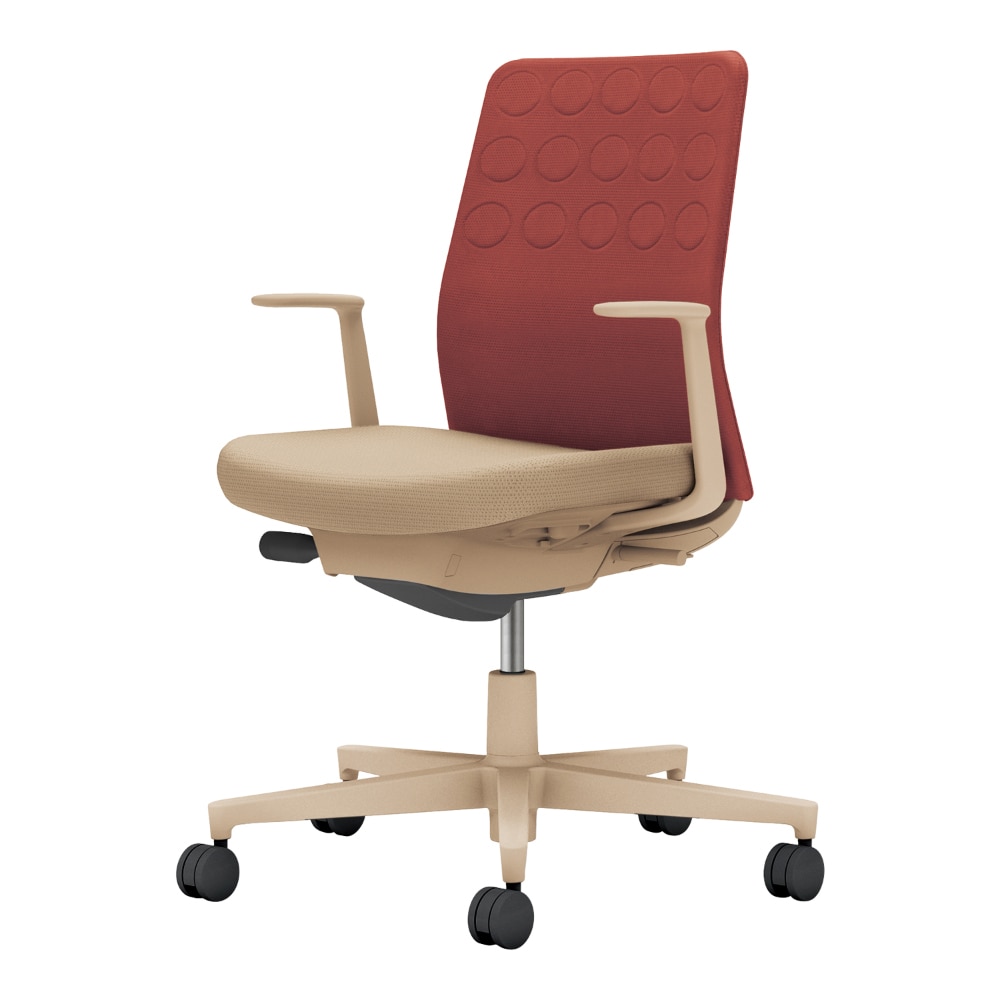 背：パーシアンレッド／座：ソフトベージュ