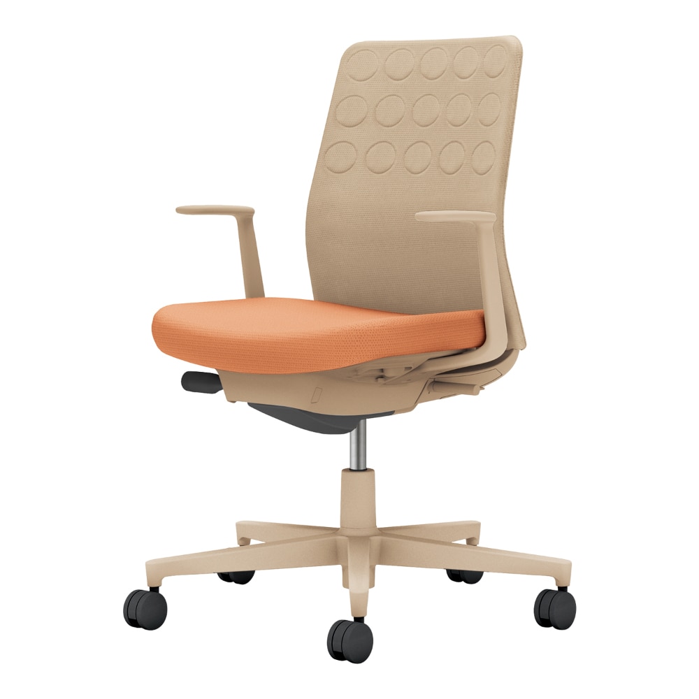 背：ソフトベージュ／座：ペールテラコッタ