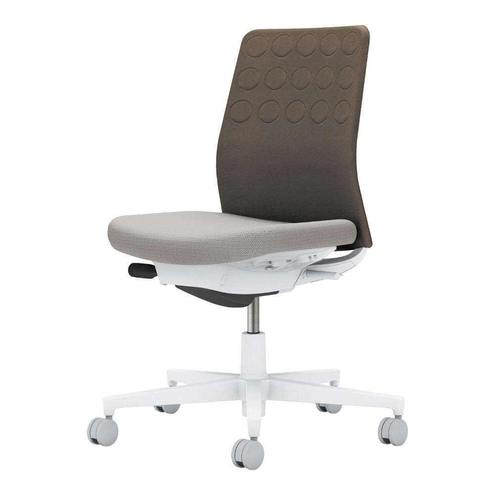 背：ダークグレージュ／座：ライトグレー